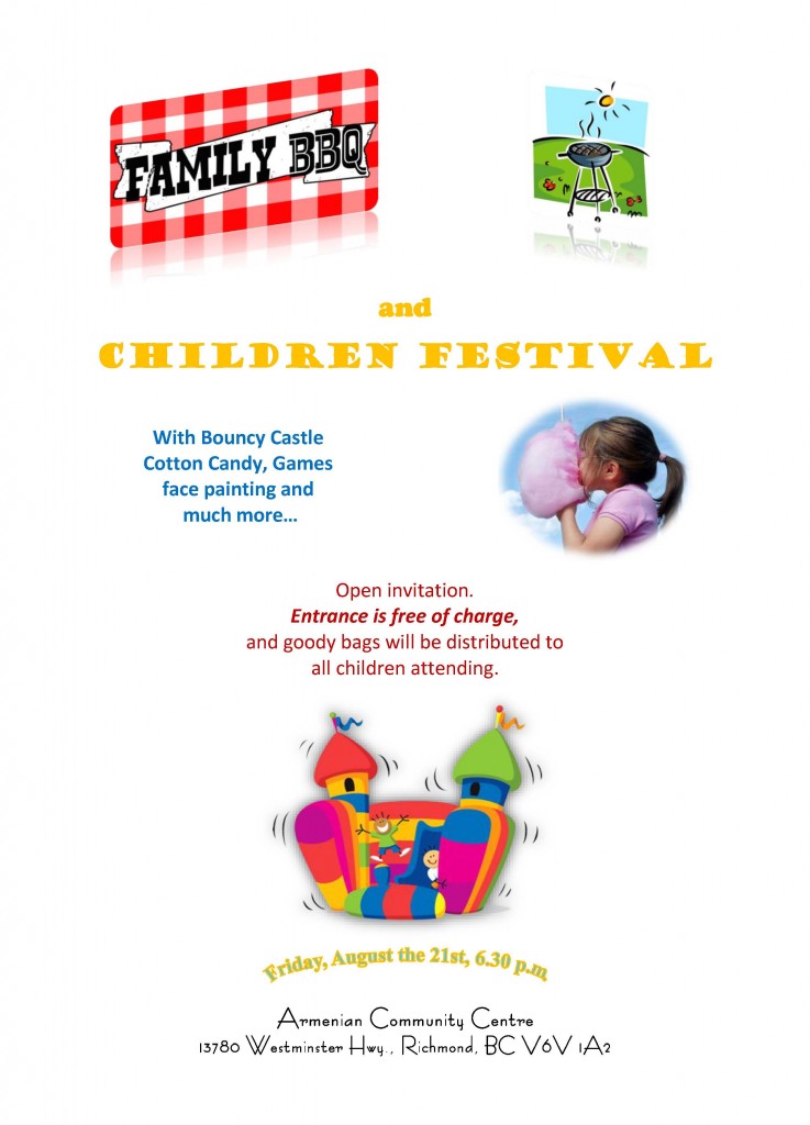Family BBQ and children festival